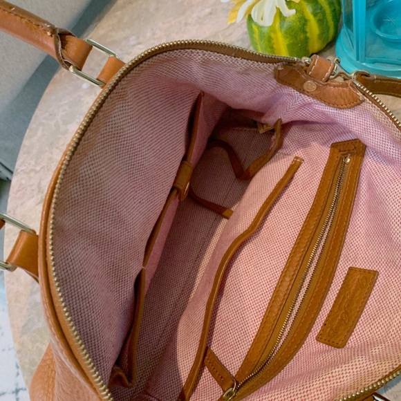 Sold-Dooney and Bourke Leather Satchel - Picture 2 of 2